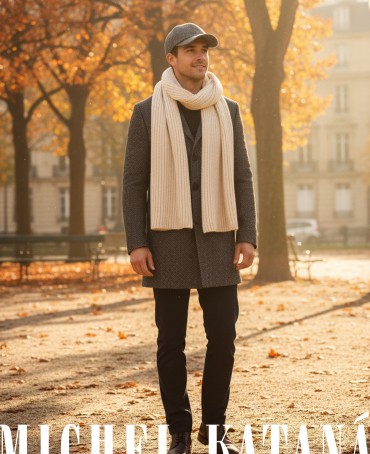 Кепка с козырьком, Бейсболка Мужская-Унисекс TWEED GLASGOW CLOUD из твида (Плотная Костюмно-Блейзерная ШЕРСТЬ) TWEED.6-GLASGOW/CLOUD